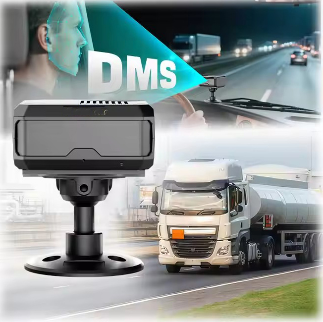 AI DMS Tanker Anti-Sleep Dash in Night Auto AHD Doze Fatigue Pre-Warning System Safety Driving Monitoring System